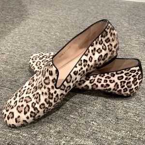 Stuart Weitzman Leopard Flats